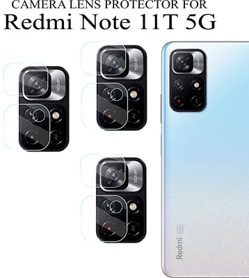 ejzatex Back Camera Lens Glass Protector for REDMI NOTE 11T 5G(Pack of: 3)