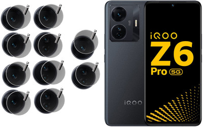 DAFFIN Back Camera Lens Glass Protector for iQOO Z6 Pro 5G(Pack of: 5)
