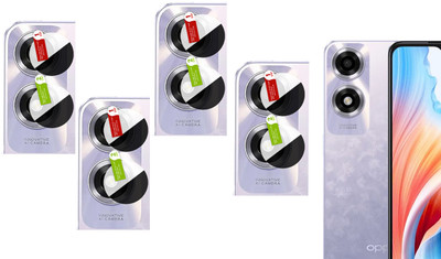 DAFFIN Back Camera Lens Glass Protector for Oppo A2x(Pack of: 4)