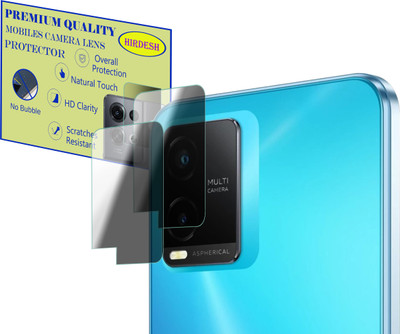 HIRDESH Back Camera Lens Glass Protector for Vivo T1X(Pack of: 2)