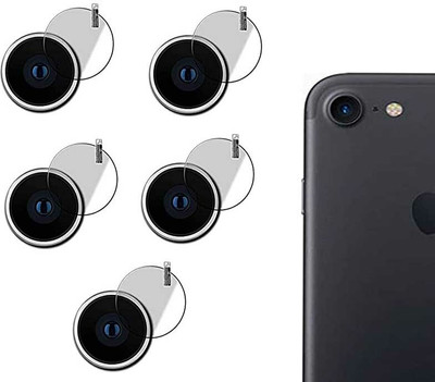 LIGHTWINGS Back Camera Lens Glass Protector for Apple iPhone 8(Pack of: 5)
