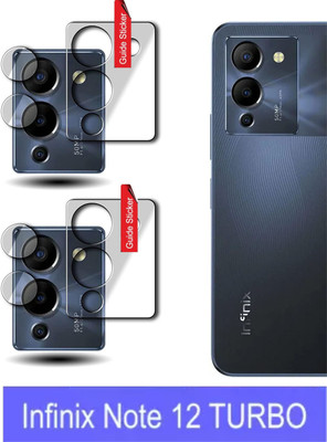 FINCH Back Camera Lens Glass Protector for INFINIX NOTE 12 TURBO(Pack of: 2)