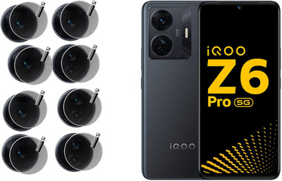 DAFFIN Back Camera Lens Glass Protector for iQOO Z6 Pro 5G(Pack of: 4)