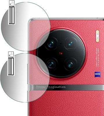 YCHROZE Back Camera Lens Glass Protector for Vivo x90 Pro Plus 5G CAMERA LENS(Pack of: 2)