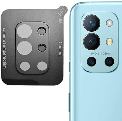DropFit Back Camera Lens Glass Protector for OnePlus 9R(Pack of: 1)
