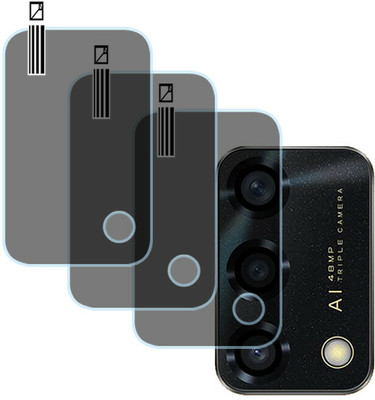 YCHROZE Back Camera Lens Glass Protector for OPPO F19s(Pack of: 3)