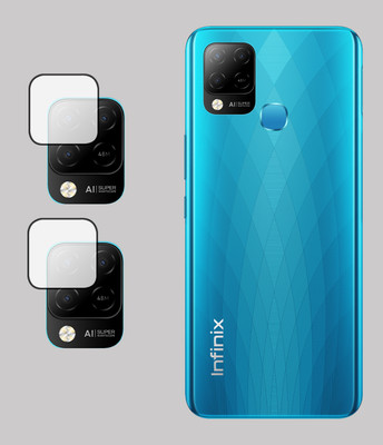 EJZATI Back Camera Lens Glass Protector for INFINIX HOT 10S, BACK CAMERA LENS(Pack of: 2)