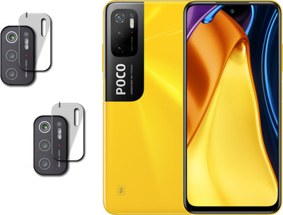 EJZATI Back Camera Lens Glass Protector for POCO M3 PRO 5G(Pack of: 2)