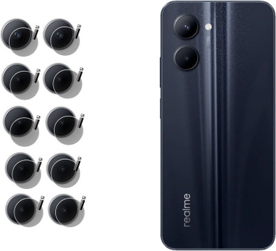 HIDEOUS Back Camera Lens Glass Protector for realme C33(Pack of: 5)