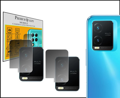 DAFFIN Back Camera Lens Glass Protector for Vivo T1X(Pack of: 2)