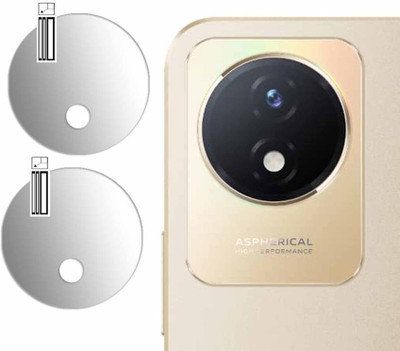 HIRDESH Back Camera Lens Glass Protector for Vivo Y02t(Pack of: 2)