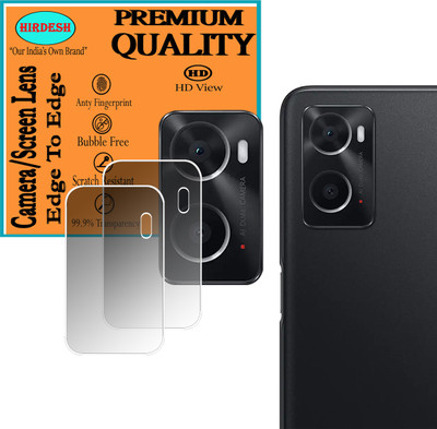 HIRDESH Back Camera Lens Glass Protector for OPPO A76.(Pack of: 2)