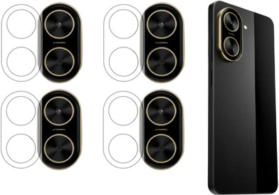 ISAAK Back Camera Lens Glass Protector for Poco C71(Pack of: 4)