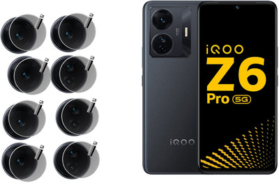 DAFFIN Back Camera Lens Glass Protector for iQOO Z6 Pro 5G(Pack of: 4)