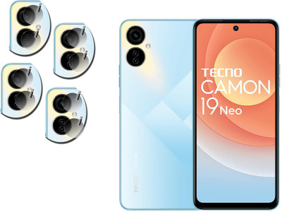 EZGER Back Camera Lens Glass Protector for Tecno Camon 19 Neo(Pack of: 4)