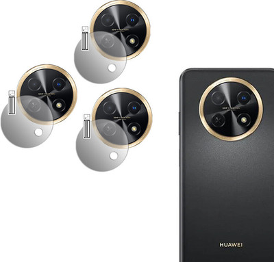 HIRDESH Back Camera Lens Glass Protector for Huawei Nova Y91(Pack of: 3)