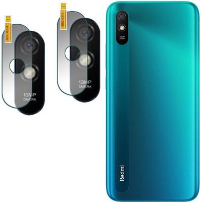 DAFFIN Back Camera Lens Glass Protector for Redmi 9A(Pack of: 2)