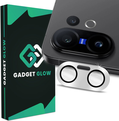 Gadget Glow Back Camera Lens Glass Protector for Vivo X200 FE 5G, Vivo X200 FE, Silver Camera Lens(Pack of: 1)