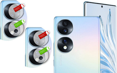 DAFFIN Back Camera Lens Glass Protector for HONOR 70(Pack of: 2)