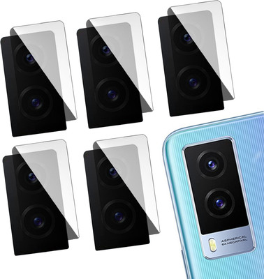 DAFFIN Back Camera Lens Glass Protector for Vivo V21E 5G(Pack of: 5)