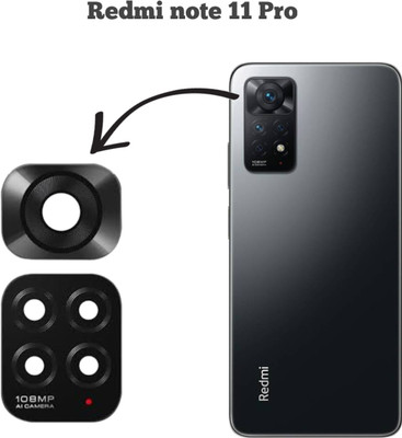 A R Enterprise Back Camera Lens Glass Protector for Redmi note 11 Pro(Pack of: 1)