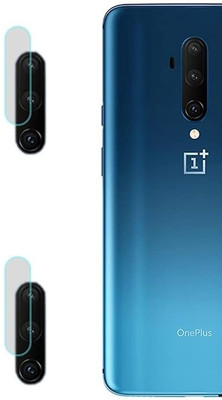 KHR Back Camera Lens Ring Guard Protector for Oneplus 7T pro , Flexible 3D Anti Shock/Anti-Scratch/Clear/Camera Guard(Pack of: 2)