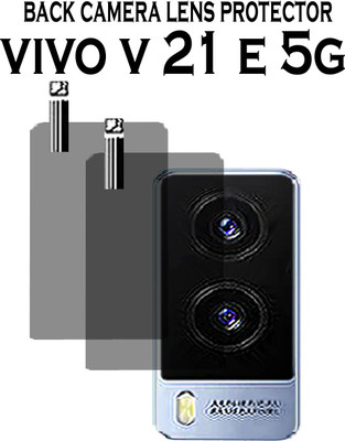 EJZATI Back Camera Lens Glass Protector for VIVO V21e 5G(Pack of: 2)