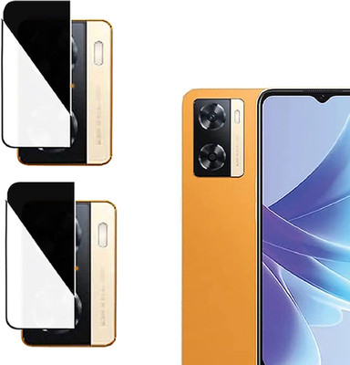 DAFFIN Back Camera Lens Glass Protector for Oppo A77s(Pack of: 2)