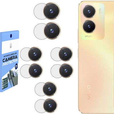 BERRIES Back Camera Lens Glass Protector for VIVO T2X 5G [Unbreakable Polycarbonate Material](Pack of: 4)