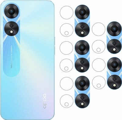 Vatsin Back Camera Lens Glass Protector for Oppo A78 5G(Pack of: 5)