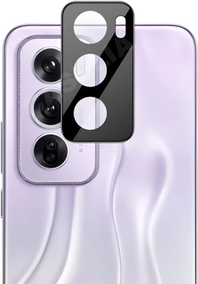 CASELIA Back Camera Lens Glass Protector for OPPO Reno 12 Pro Camera Lens protector(Pack of: 1)