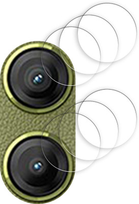 SOMTONE Back Camera Lens Glass Protector for Motorola Moto G15 Power 4G CAMERA LENS Protector | Edge to Edge Full Coverage(Pack of: 3)
