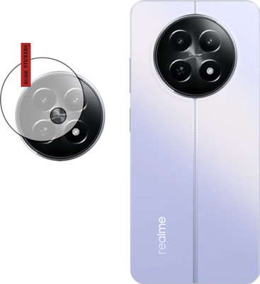 EJZATI Back Camera Lens Glass Protector for REALME 12X 5G, BACK CAMERA LENS PROTECTOR(Pack of: 1)