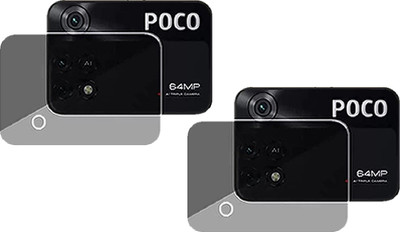 YCHROZE Back Camera Lens Glass Protector for Poco M4Pro(Pack of: 2)