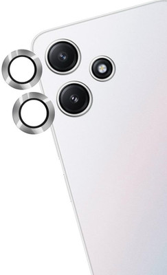 Evett Back Camera Lens Ring Guard Protector for Redmi 12 5G Silver(Pack of: 2)