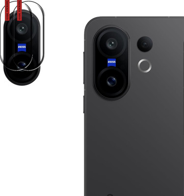 EJZATEX Back Camera Lens Glass Protector for VIVO X200 FE 5G, BACK CAMERA LENS PROTECTOR(Pack of: 2)