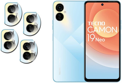 EZGER Back Camera Lens Glass Protector for Tecno Camon 19 Neo(Pack of: 4)
