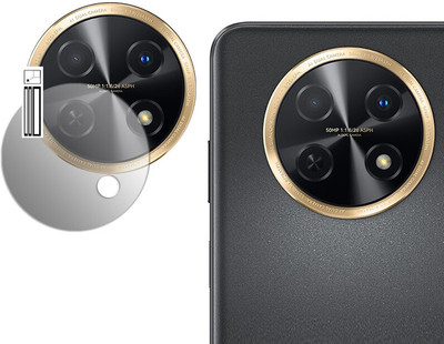 YCHROZE Back Camera Lens Glass Protector for Huawei Nova Y91(Pack of: 1)