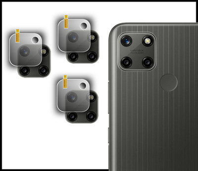 Ychroze Back Camera Lens Glass Protector for Realme C25Y(Pack of: 3)