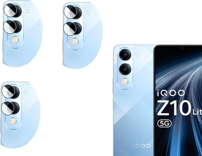 DAFFIN Back Camera Lens Glass Protector for IQOO Z10 LITE(Pack of: 3)
