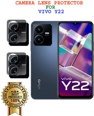 EJZATI Back Camera Lens Glass Protector for VIVO Y22(Pack of: 2)