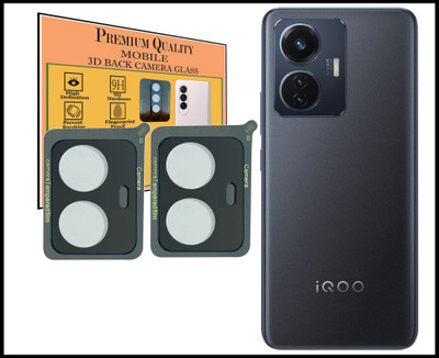 HIRDESH Back Camera Lens Glass Protector for iQOO Z6 44W(Pack of: 2)