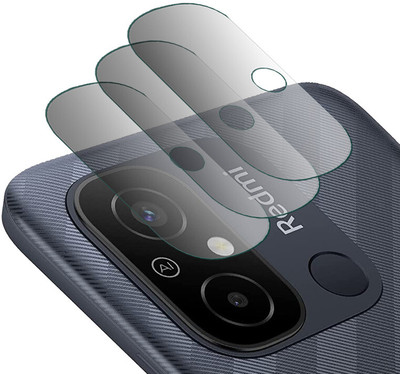 DOUMOF Back Camera Lens Glass Protector for Redmi 12C.(Pack of: 3)