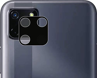 YAFILO Back Camera Lens Glass Protector for Realme C11 Anti-Scratch / Tempered Glass [Easy Installation] Black(Pack of: 1)