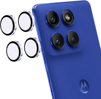 DSCASE Back Camera Lens Glass Protector for Moto Edge 60 Pro, Motorola Edge 60 Pro [RING](Pack of: 2)