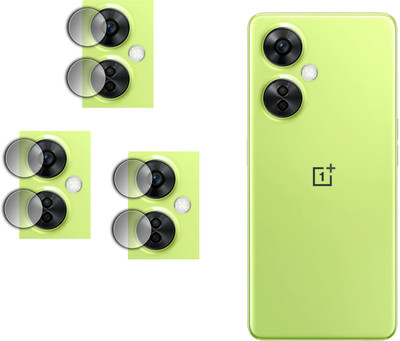 EJZATI Back Camera Lens Glass Protector for OnePlus Nord CE 3 Lite 5G, BACK CAMERA LENS(Pack of: 3)