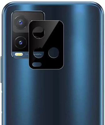 VOSKI Back Camera Lens Glass Protector for Vivo Y21e 3D Back Rear Scratch Proof Camera Lens Protector Glass(Pack of: 1)