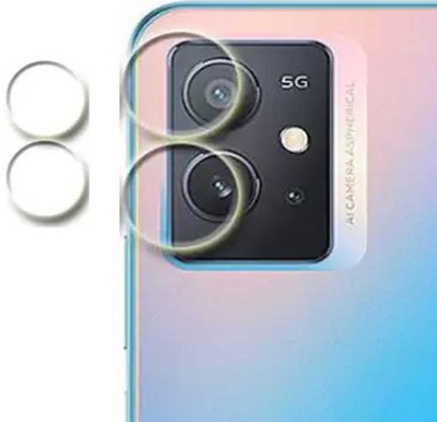 LIGHTWINGS Back Camera Lens Glass Protector for Vivo iQOO Z6(Pack of: 2)