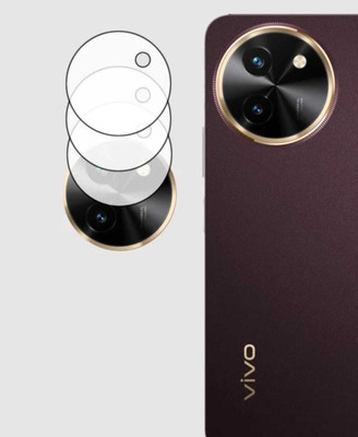 DB Back Camera Lens Glass Protector for VIVO T3X 5G CAMERA LENS(Pack of: 3)
