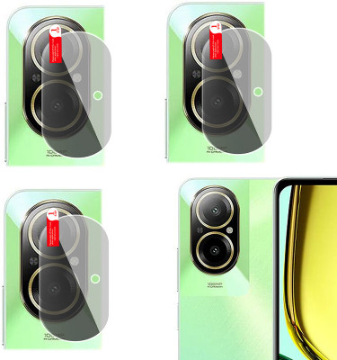 DAFFIN Back Camera Lens Glass Protector for Realme c67 4g(Pack of: 3)